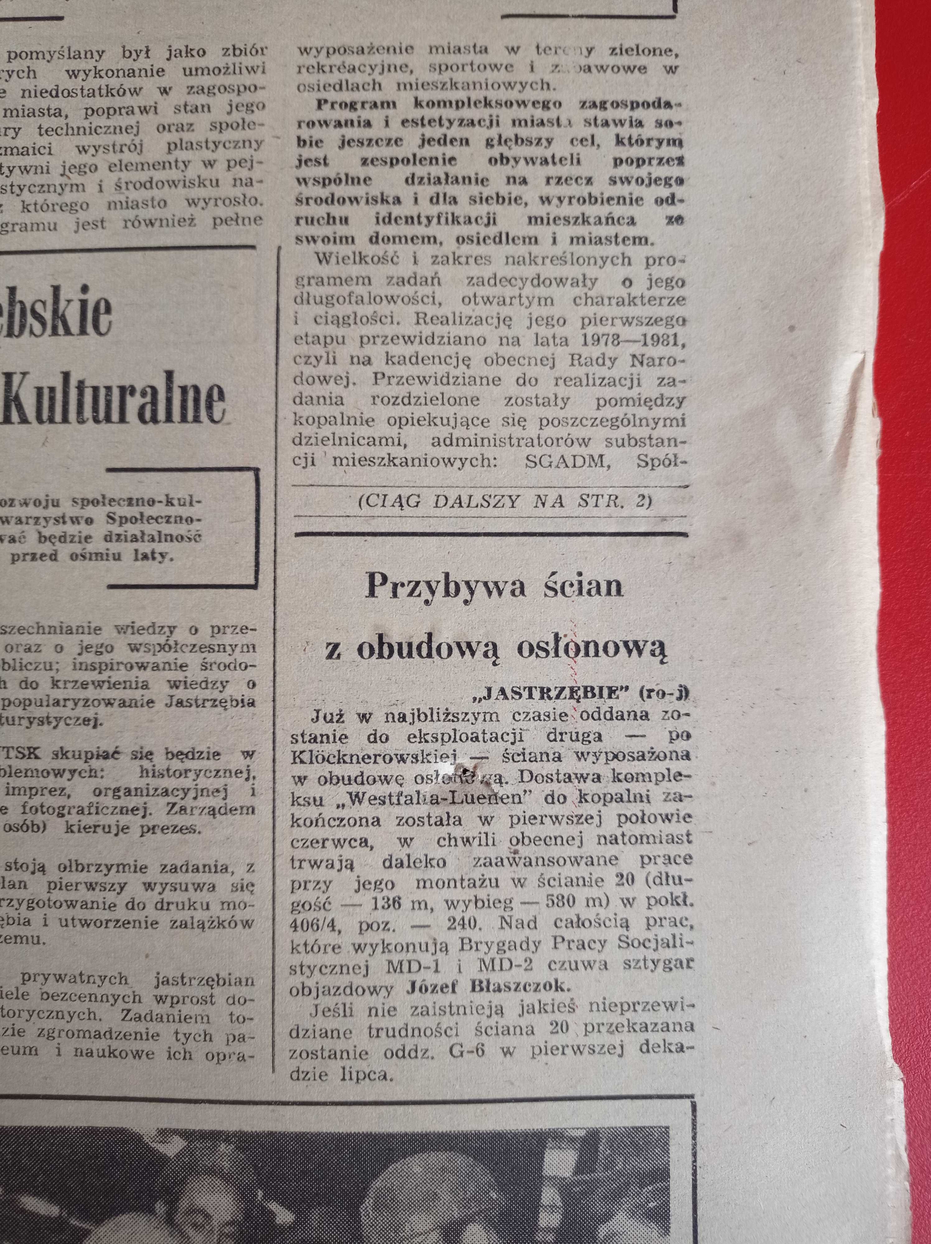 Nasze problemy, Jastrzębie, nr 27, 7-13 lipca 1978