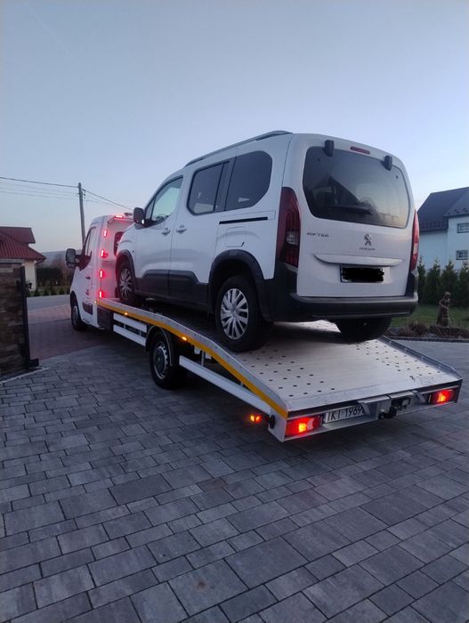 Autolaweta Pomoc drogowa Transport 24h Laweta Limanowa