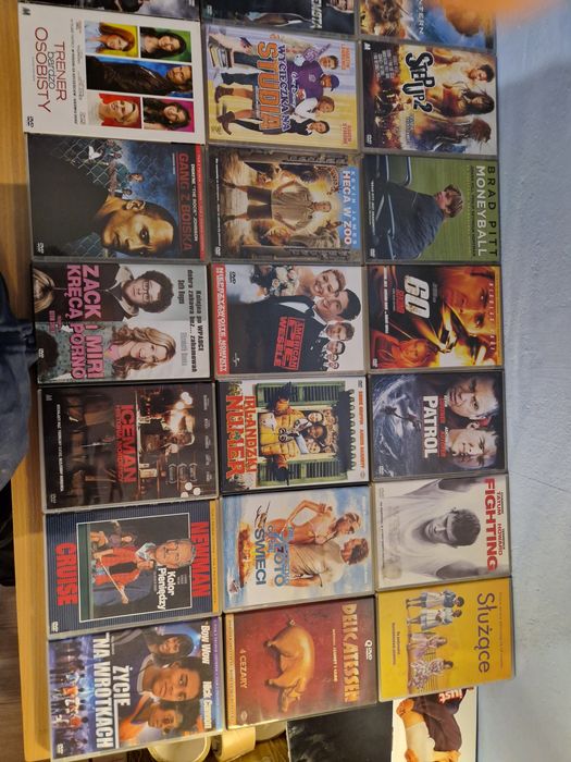 Filmy na dvd po 4 zł za sztukę