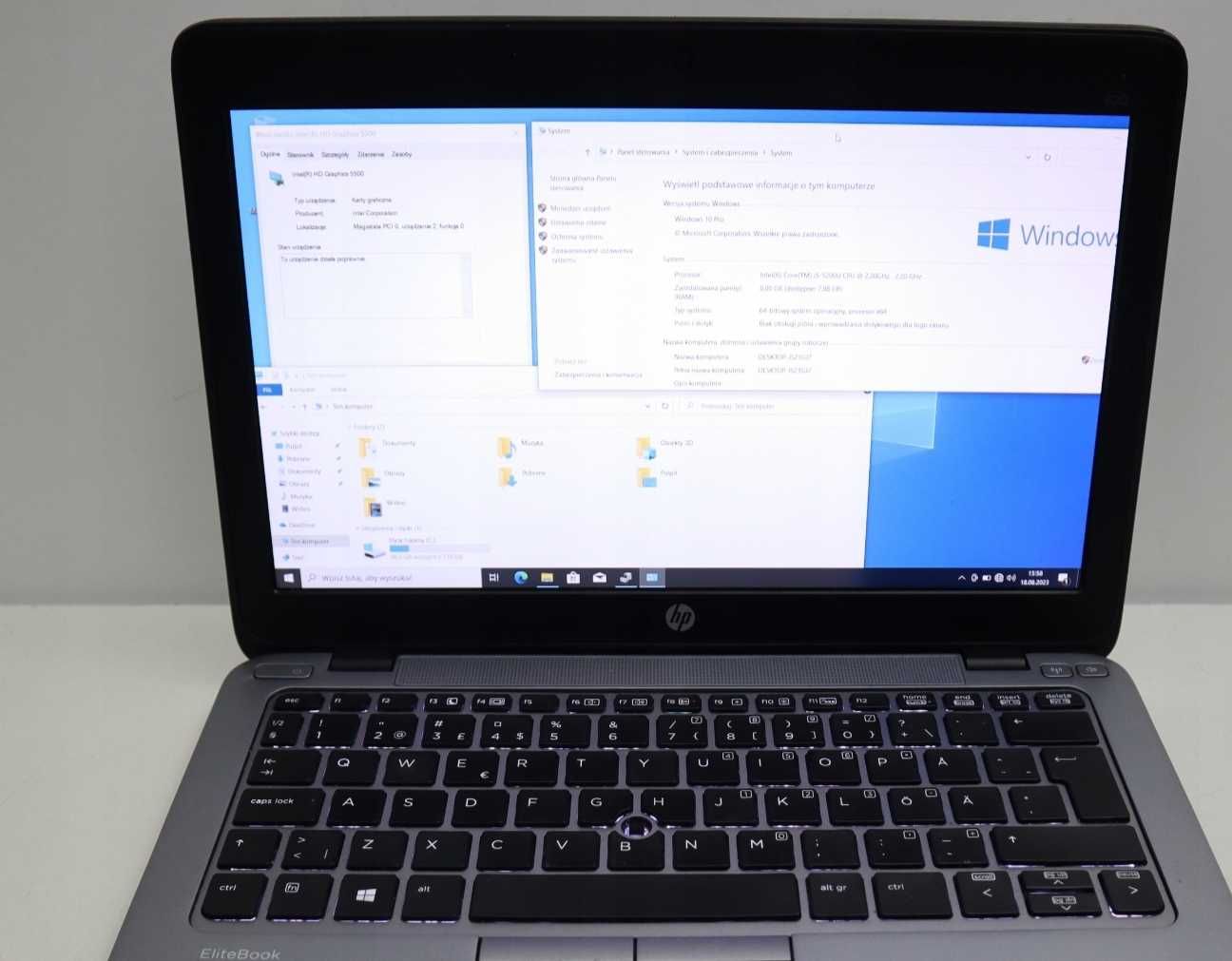 HP ELITEBOK  Inter core i7 | WINDOWS 10