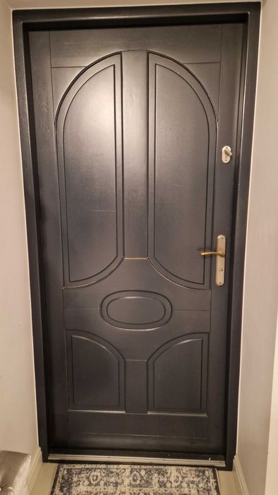 Drzwi drewniane zewnętrzne z demontażu