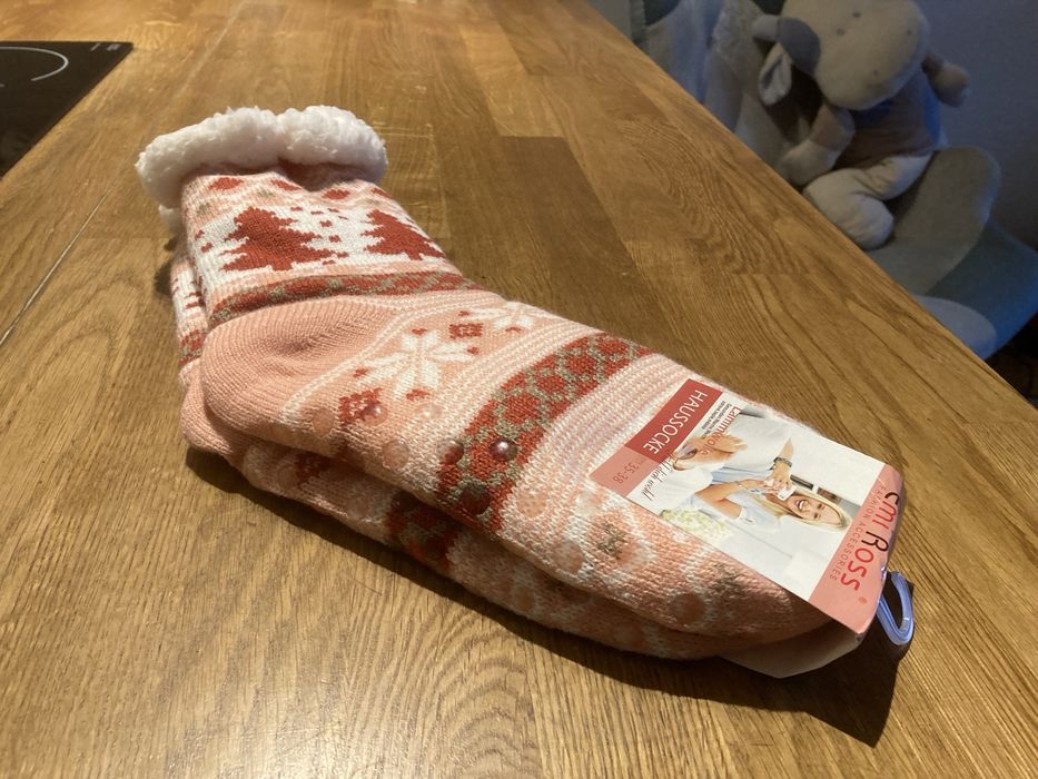 Nowe ciepłe zimowe skarpety