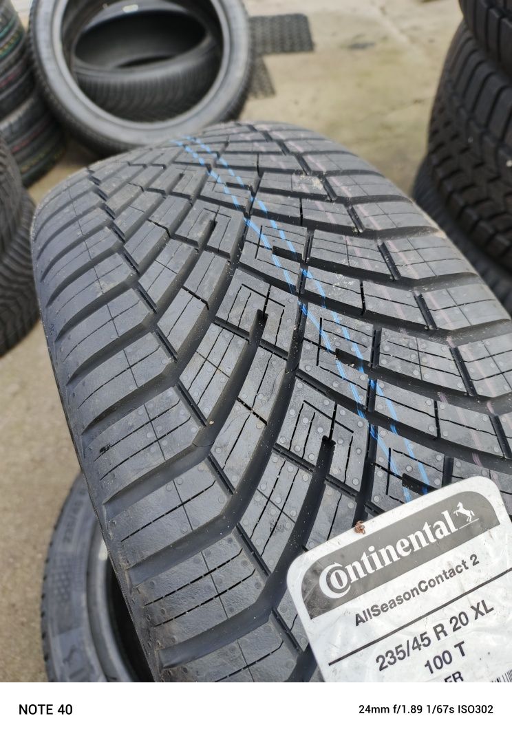 Nowe opony wielosezonowe 235/45/20 Continental 24r
