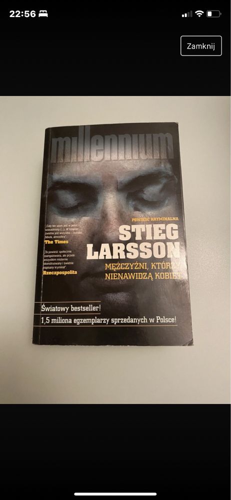 mężczyźni, którzy nienawidzą kobiet - Stieg Larsson
