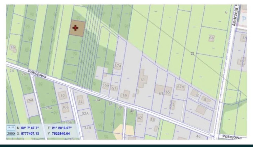 Sprzedam działkę budowlaną Otwock Wólka Mlądzka 870m2