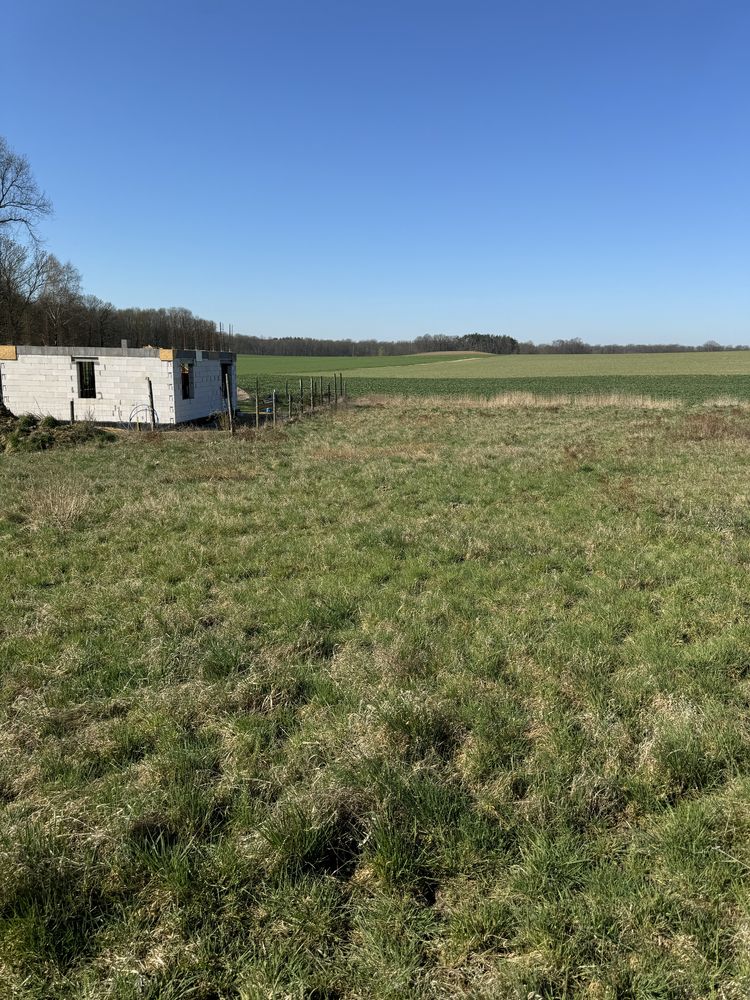 Działka budowlana w pięknej okolicy 30 min od Wrocławia (Zalew, Las)