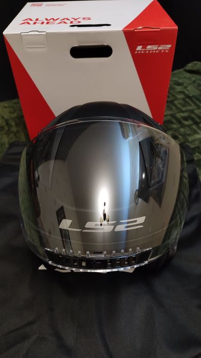 Мотошолом LS2 OF600 Copter 2 Matt Black L