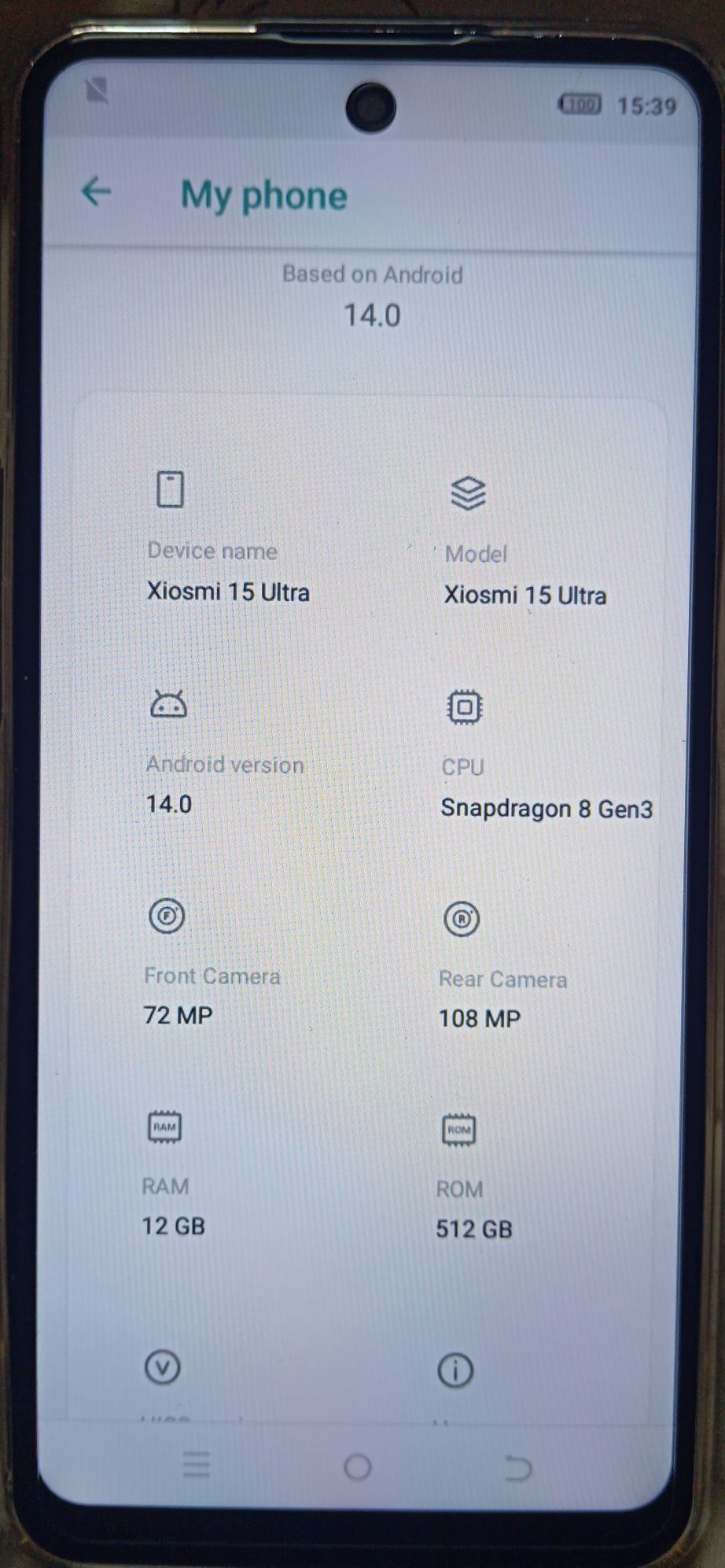 Продаю Xioami 15 Ultra