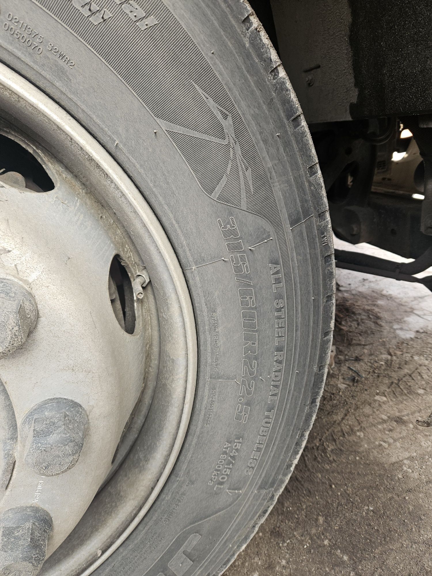 Продам шины 315/60R22,5 Jinyu руль