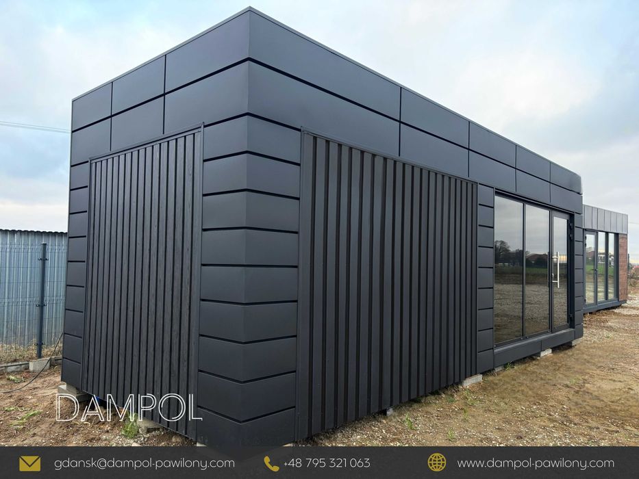 nowoczesny pawilon 8x3/handlowy, biurowy, gastronomia, domek /GDANSK