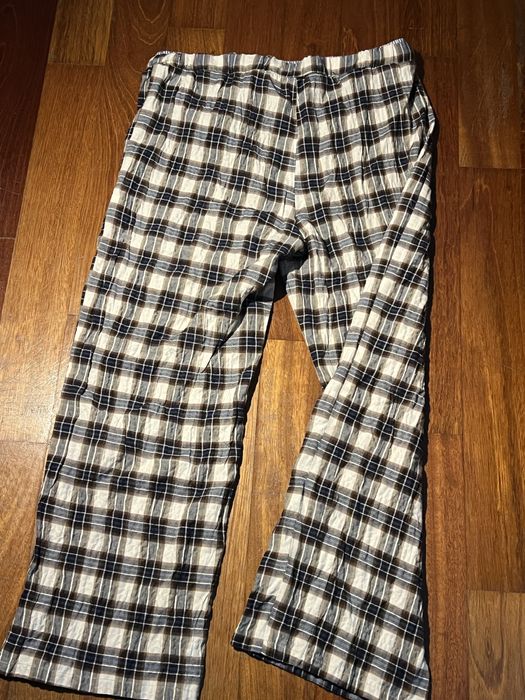 Calças quadriculadas Pull&Bear