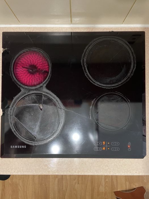 Варильна поверхня електрична Samsung NZ64T3506AK на запчастини