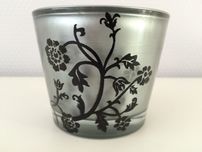 Świecznik na tealight, szary