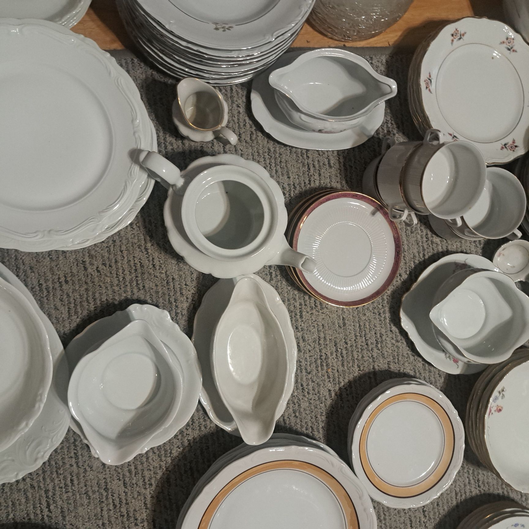Porcelana zestawy i kryształy