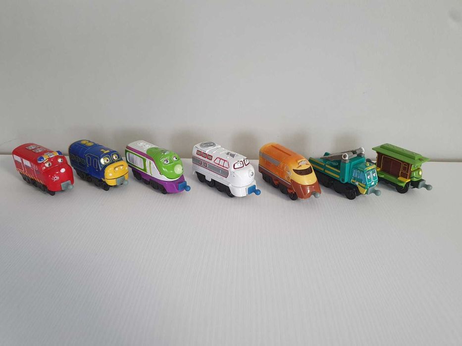 паровозики чаггінгтон chaggington потяг герой брюстер вілсон коко