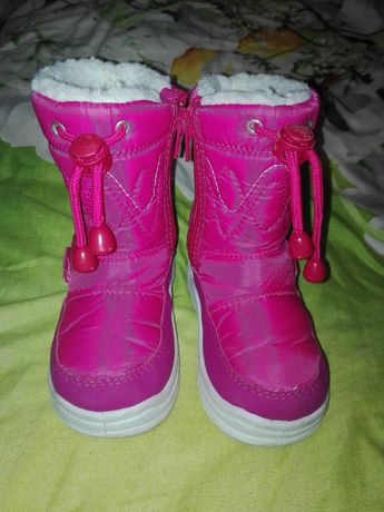 Buty śniegowyce dla dziewczynki