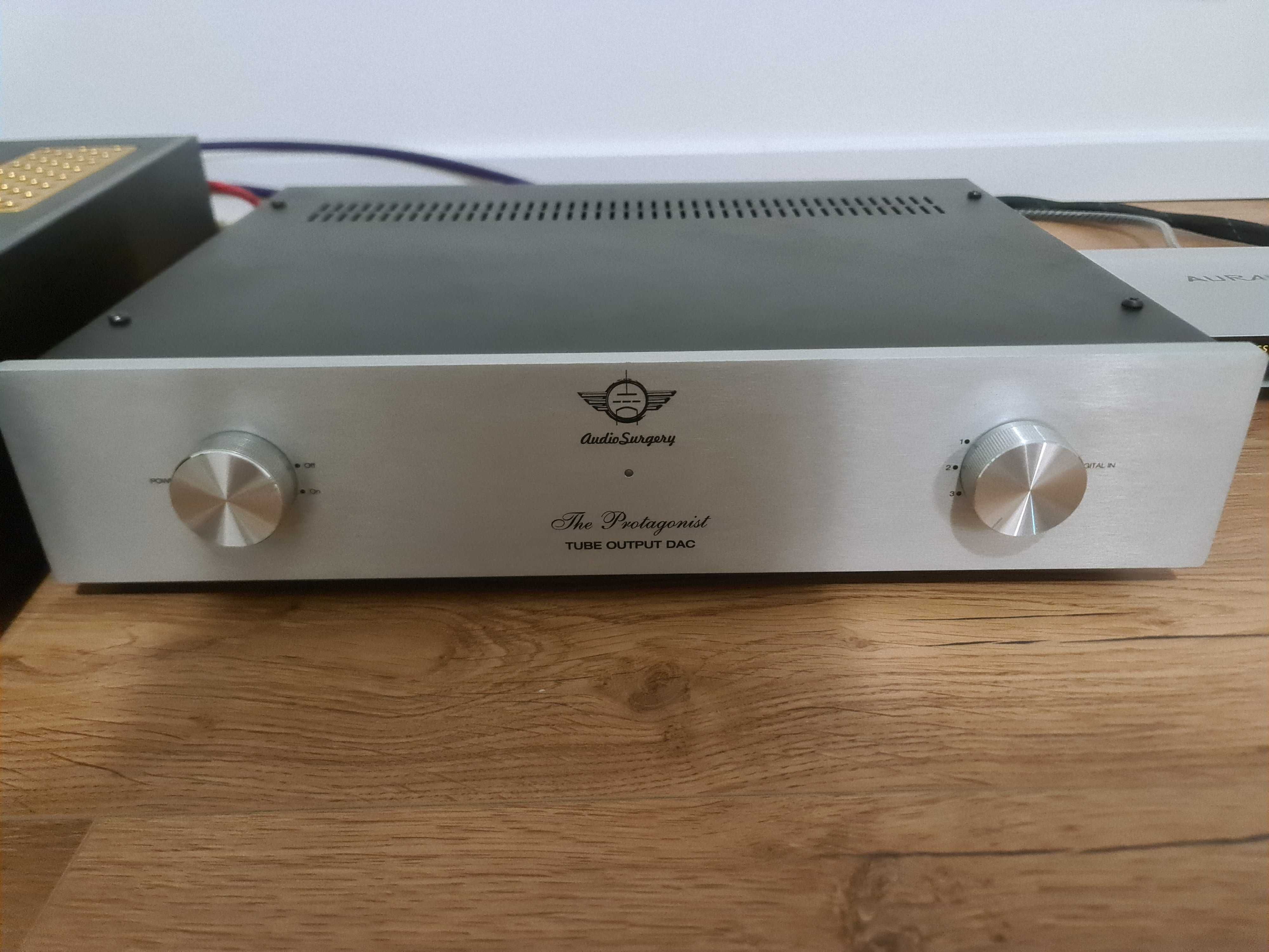 Protagonist DAC Reference Edition 24bit/192kHz + dwa zestawy lamp