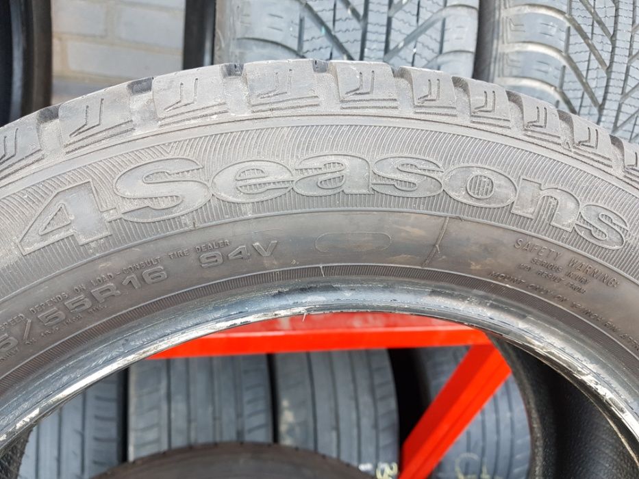 4 opony wielosezonowe 205/55/R16 94 V Goodyear 7mm
