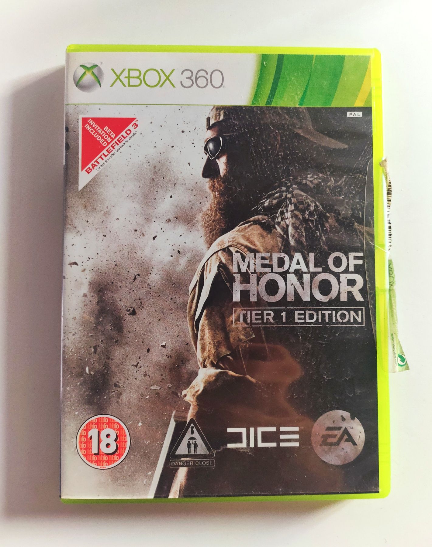 Medal of honor ther 1 edition Xbox 360 game/gra 18+