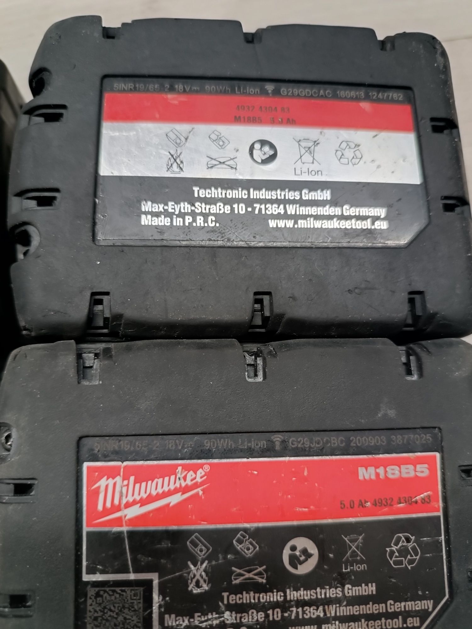 Milwaukee M18 5.0 Ah ReDLithium-lon