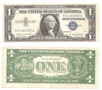 США 1 Доллар 1957 год серебряный сертификат