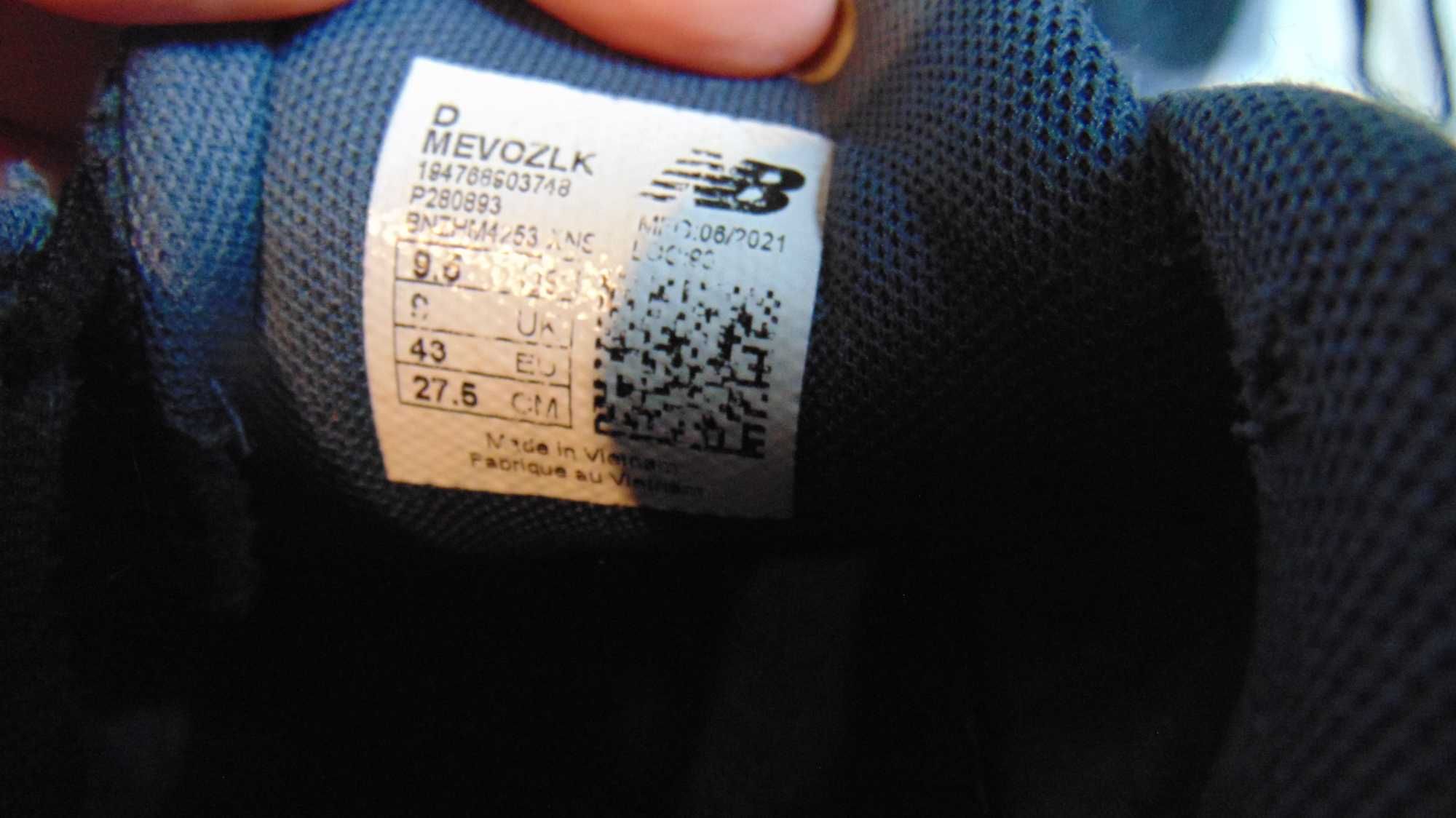new balance fresh foam EVOZ uk9 eur 43 ŚWIETNE