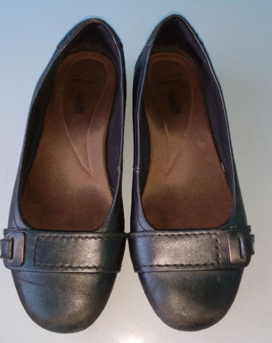 Балетки туфли натуральная кожа 38,5 размер, стелька 25 см