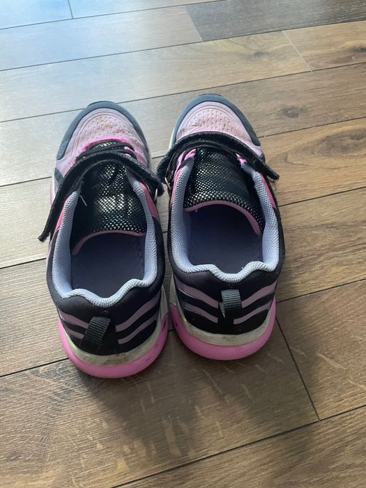 Świecące adidasy sprandi 36 różowe
