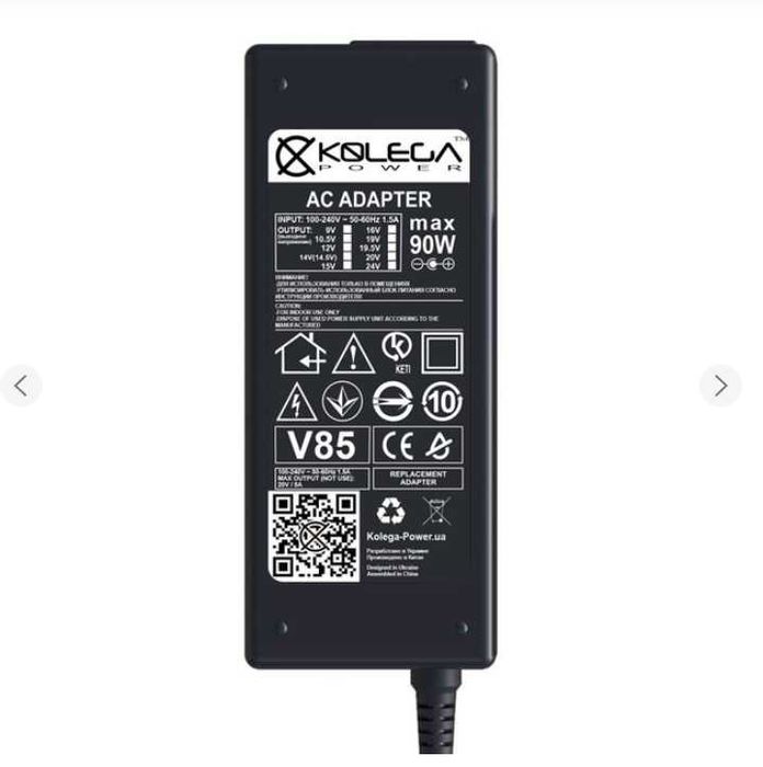 Блок живлення Kolega-Power для ноутбука 19V 4.74A 90W 5.5x2.5 (Ремонт)