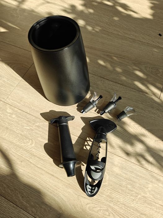 Vacu vin wine set zestaw do wina, korkociąg, schładzacz, nalewak korek