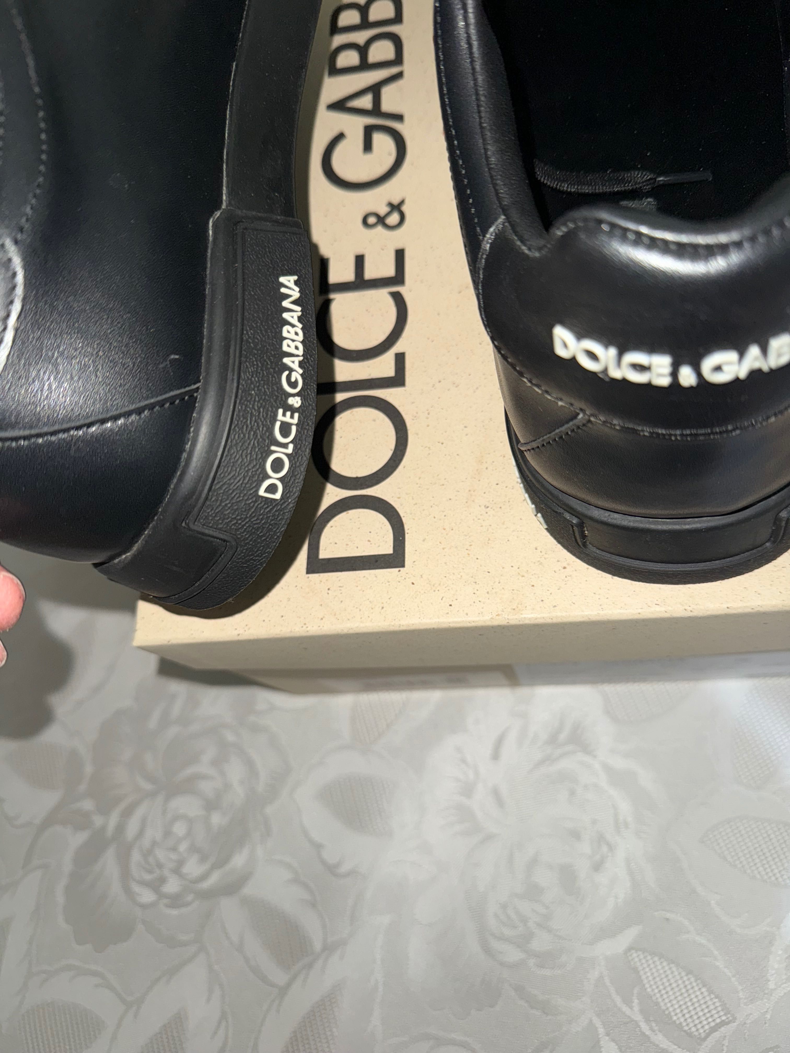 Кросівки кожаные мужские Dolce gabbana
