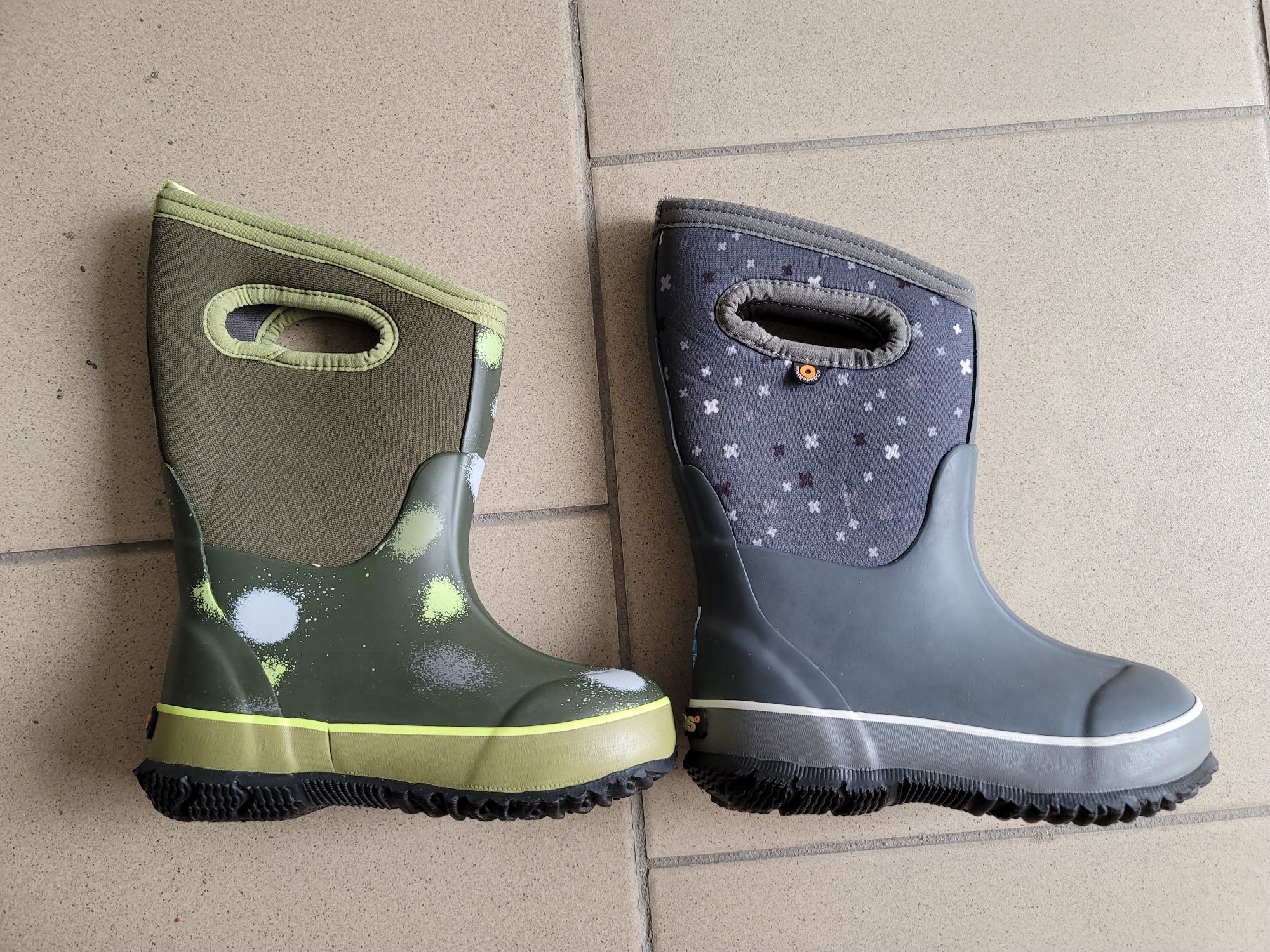 Дитячі чоботи BOGS Waterproof р 25-26 и 32-33 Детские термосапоги
