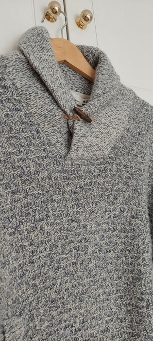 Sweat Homem Lã Cinza