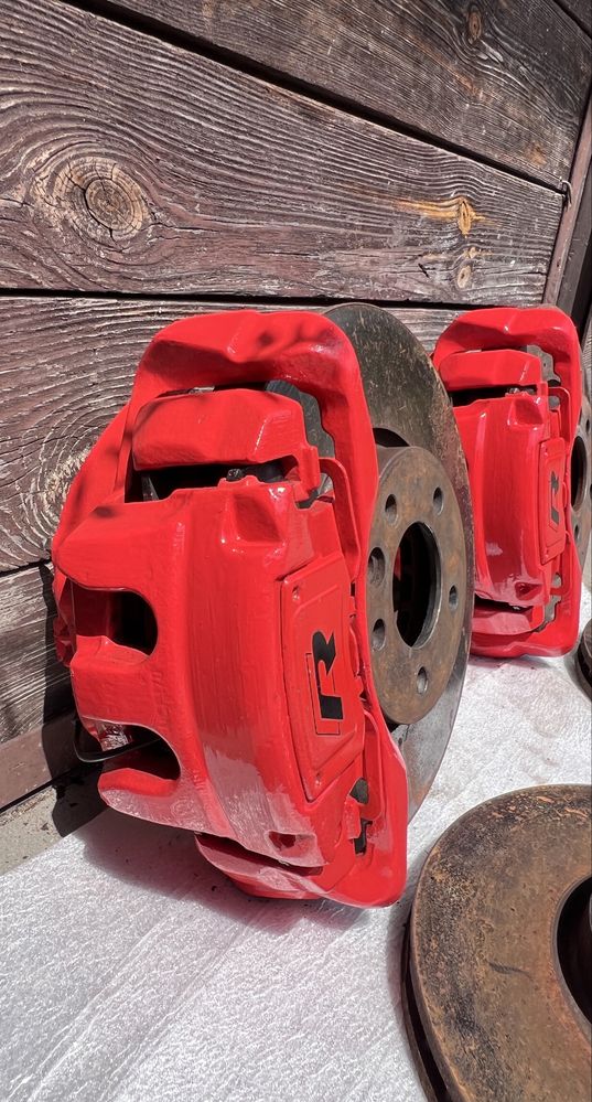 Zaciski ATE VW T5-T6 Biturbo + tarcze 340mm