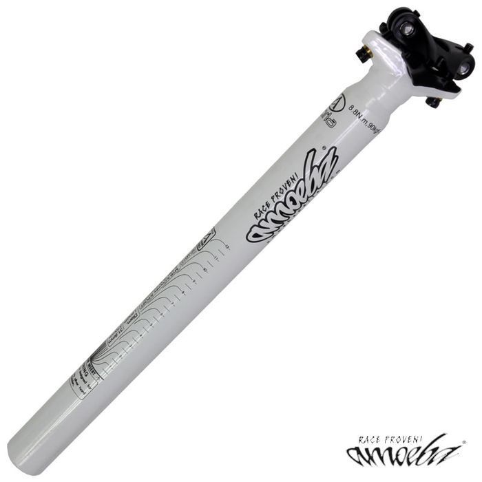 Wspornik siodła AMOEBA Borla SP-M310 Alu 31.6x370mm WH