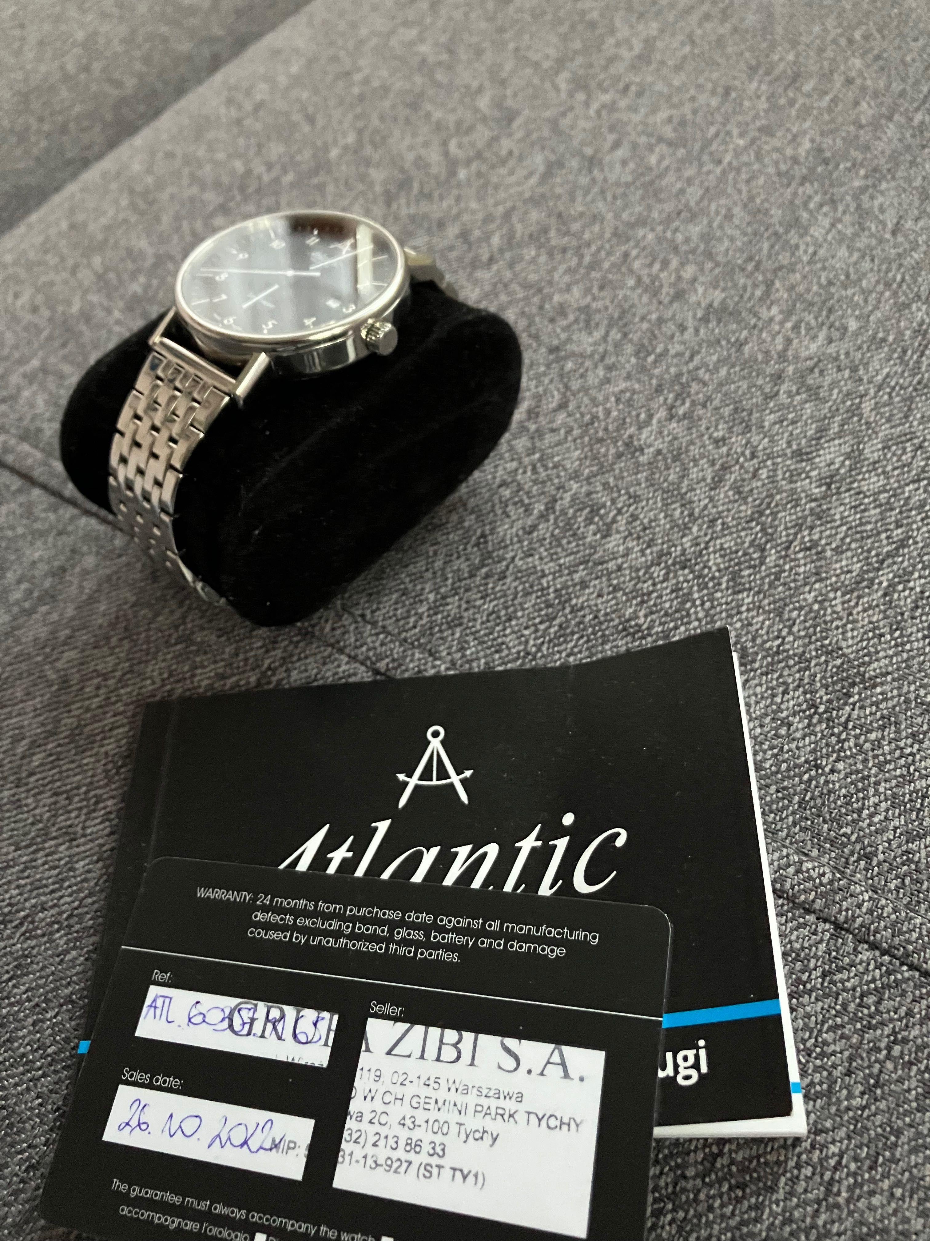 Zegarek Atlantic Seabase 60357, założony trzy razy! Stan jak ze sklepu