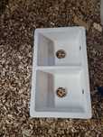 Zlew ceramiczny dwukomorowy Havsen Ikea