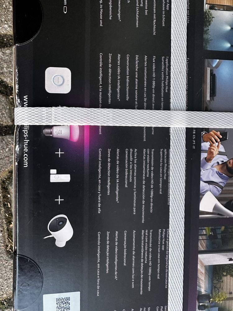 Philips Hue Secure Zestaw startowy startet kit e27