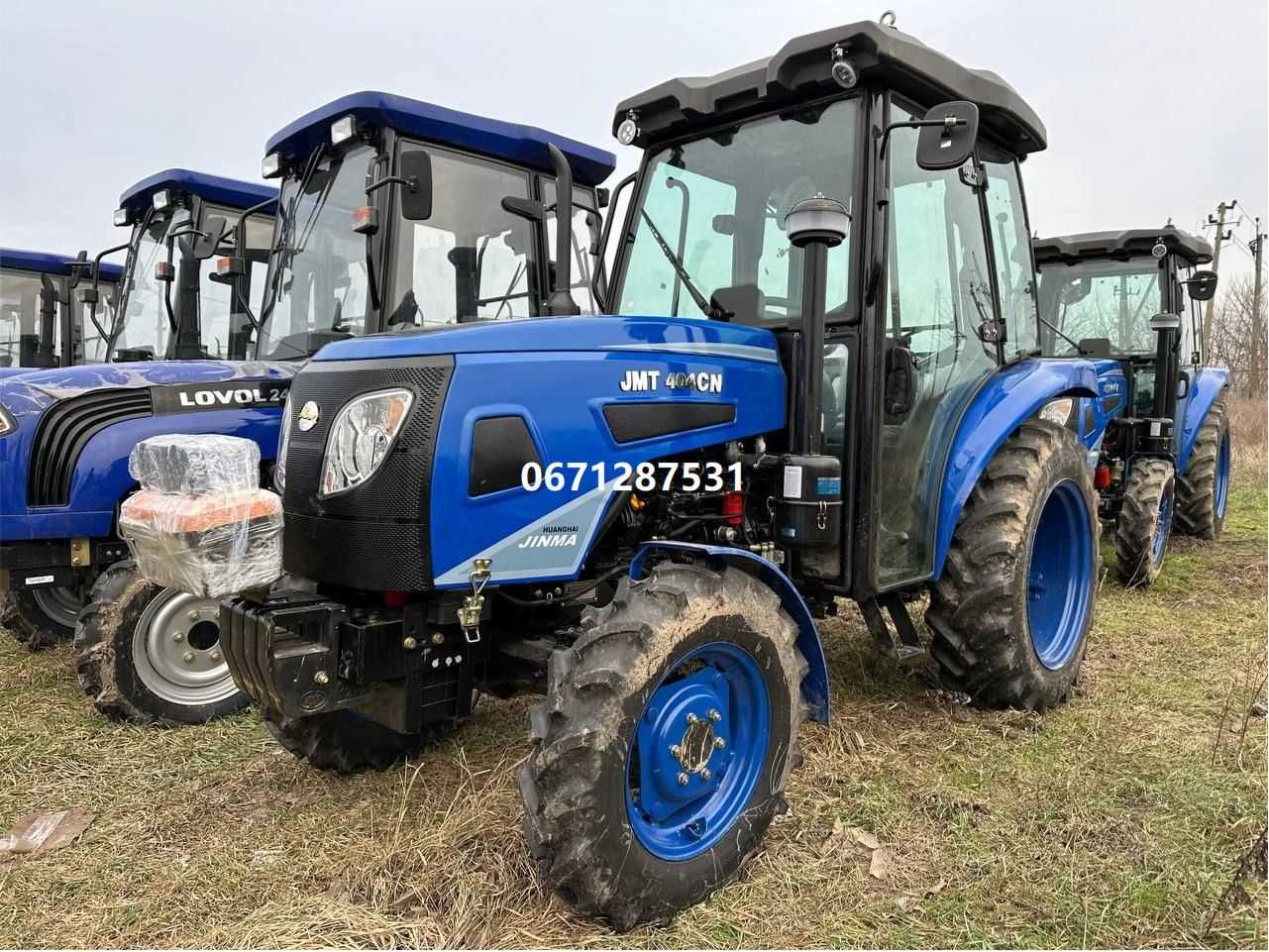 Минитрактор JINMA JMT 404 CN (синий) Джінма безкоштовна доставка