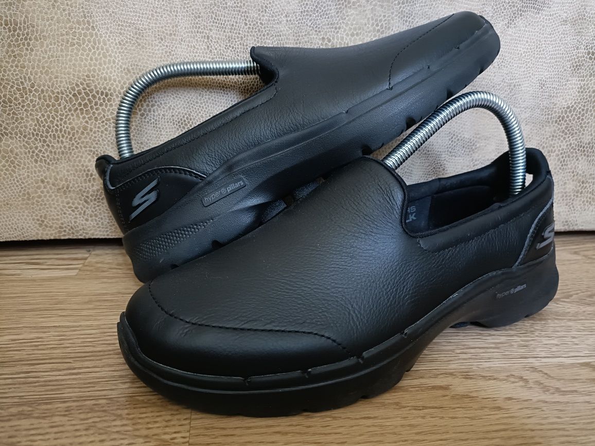 Мокасини Кросівки Сліпони Skechers 39р./25см. Шкіра.