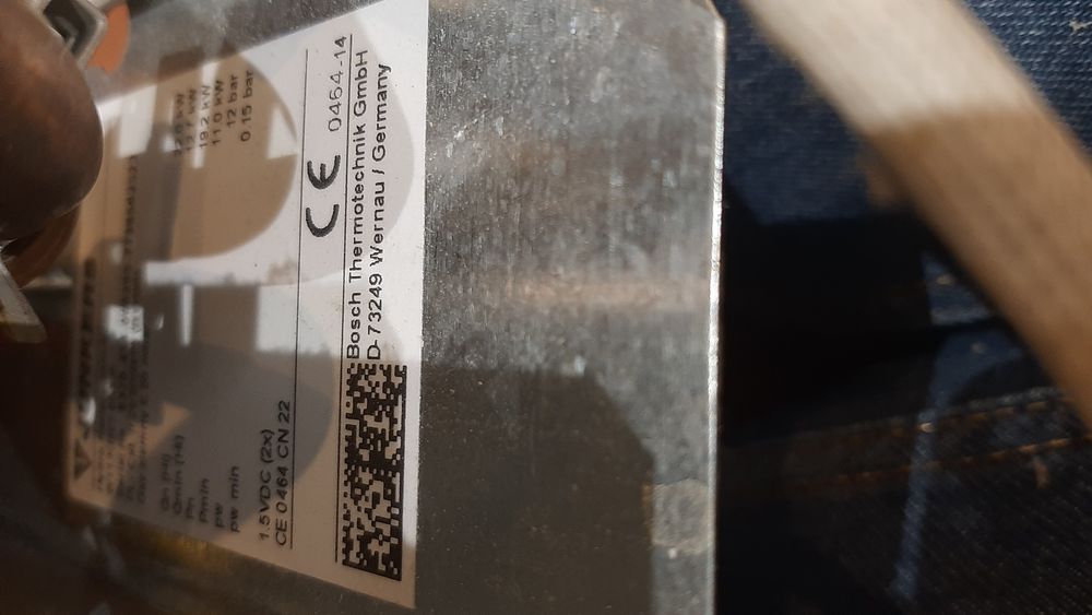 Junkers piec gazowy nagrzewnica oryginalny na części