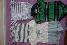 Rampers, body, bluzka 68