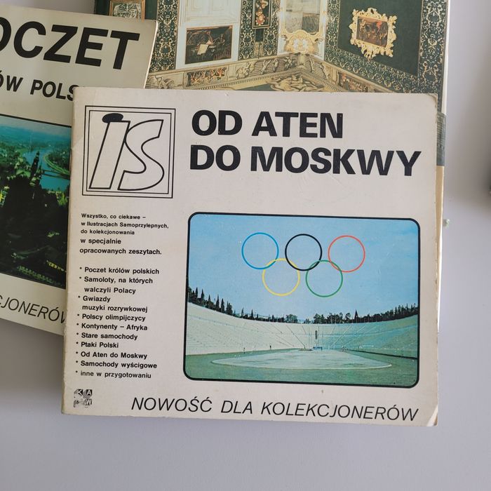 Od Aten do Moskwy zeszyt kolekcjonerski  z PRL