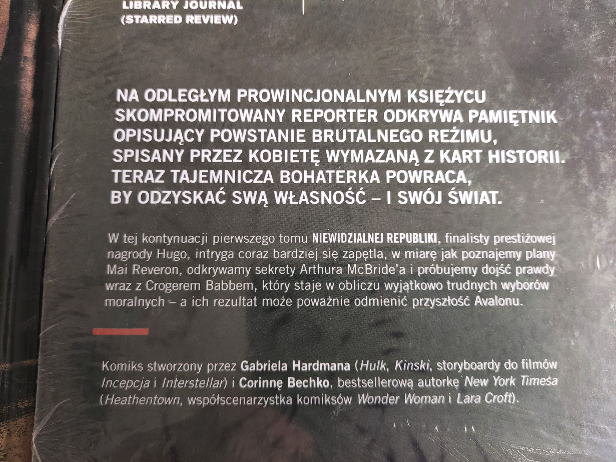 Komiks Niewidzialna Republika tom 1 - 3.