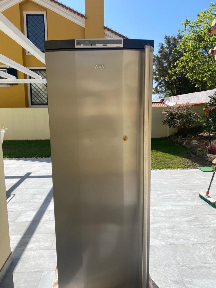 Side by Side AEG - Frigorifico e Arca vertical