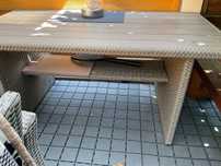 Stolid ogrodowy ratanowy 145cmx72cmx67cm