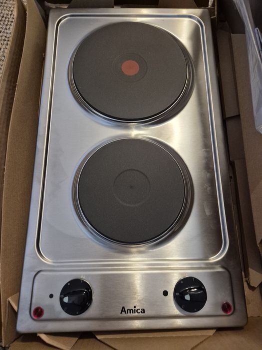 Amica płyta elektryczna grzewcza dwupalnikowa