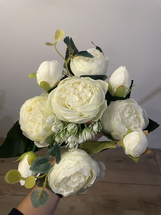 Букет зі штучних квітів, декор, фотозона, піони, півонія