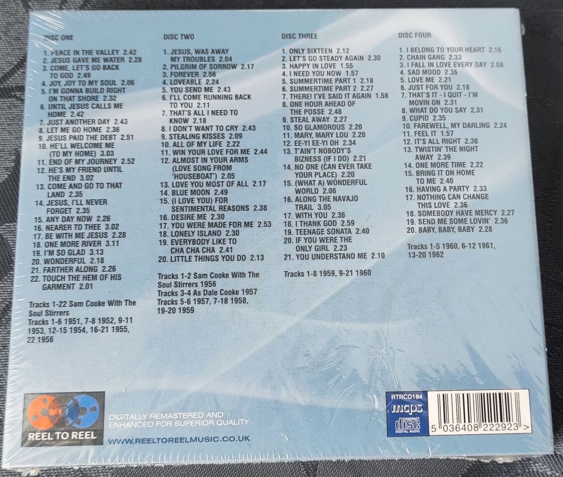 Sam Cooke - Singles Collection - 4CD Novo