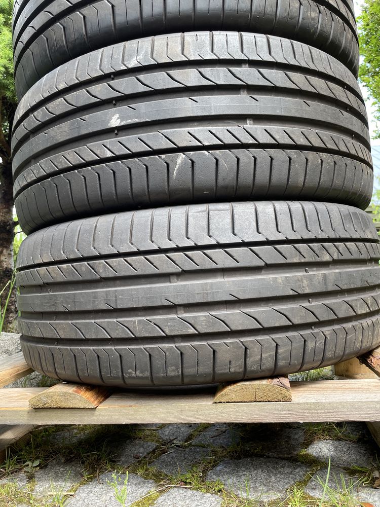 4x Continental ContiSportContact 5 SUV 235/55 R18 100 V FR jak nowe
